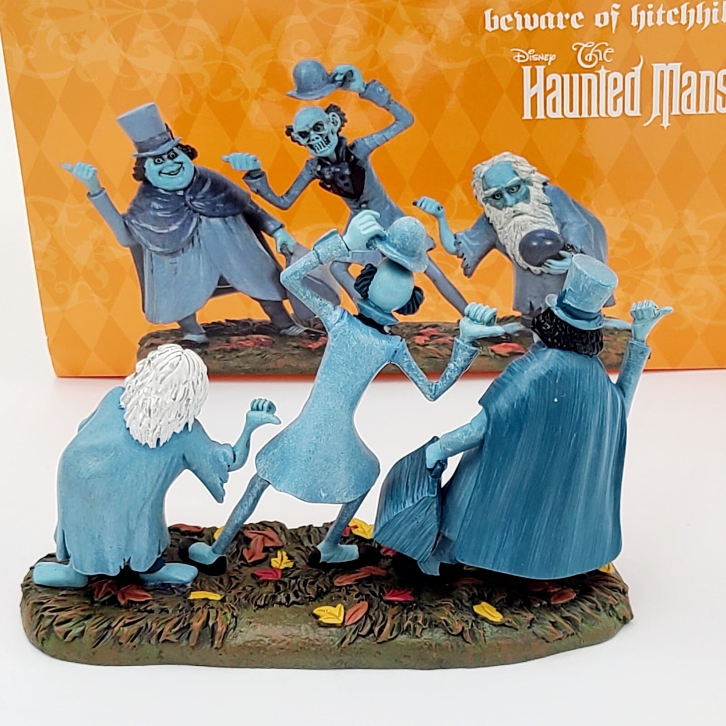 Snow Village Halloween Disney Parks Haunted Mansion Beware of Hitchhikers Figure