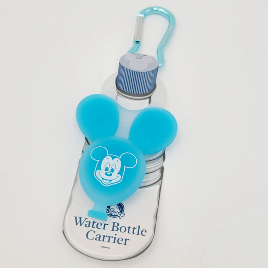 Disney World Park Mickey Mouse Balloon Water Bottle Carrier Holder Keychain Clip