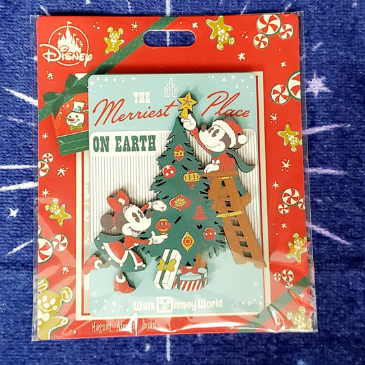 Magnet 2022 Walt Disney World Parks Christmas Happy Holidays Mickey Minnie Mouse