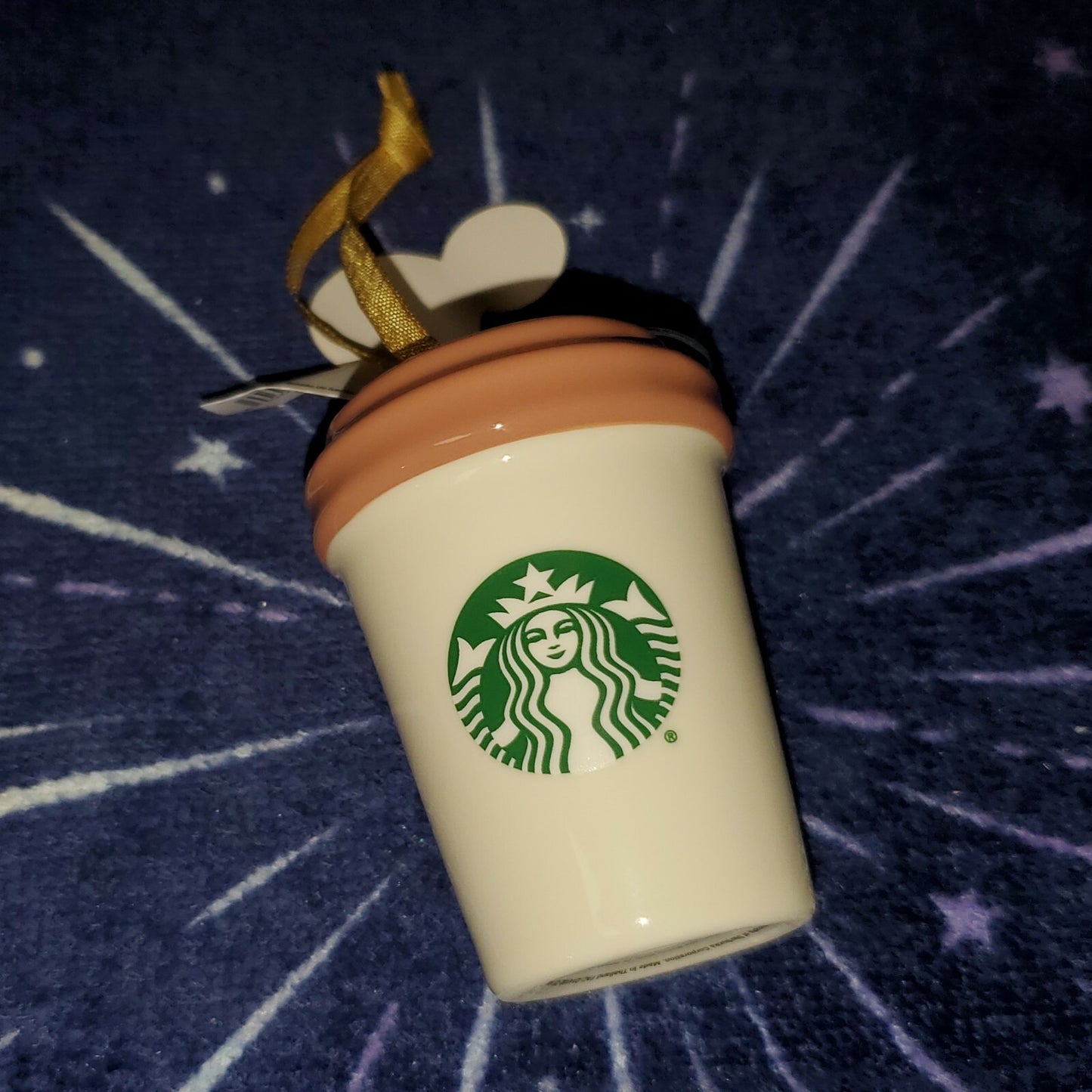 Walt Disney World 50th Anniversary Magic Kingdom Tumbler Mug Starbucks Ornament