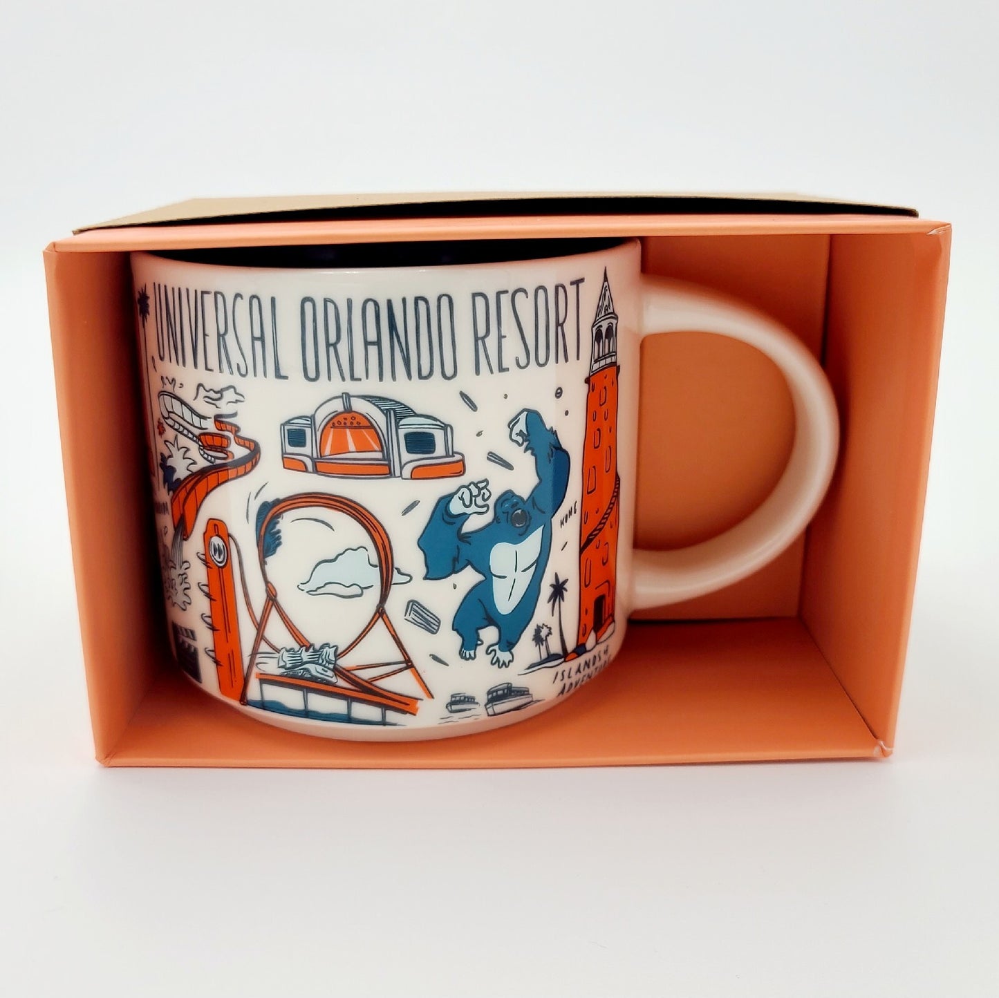 Universal Studios Orlando Starbucks Been There Series 14 oz Ceramic Coffee Mug