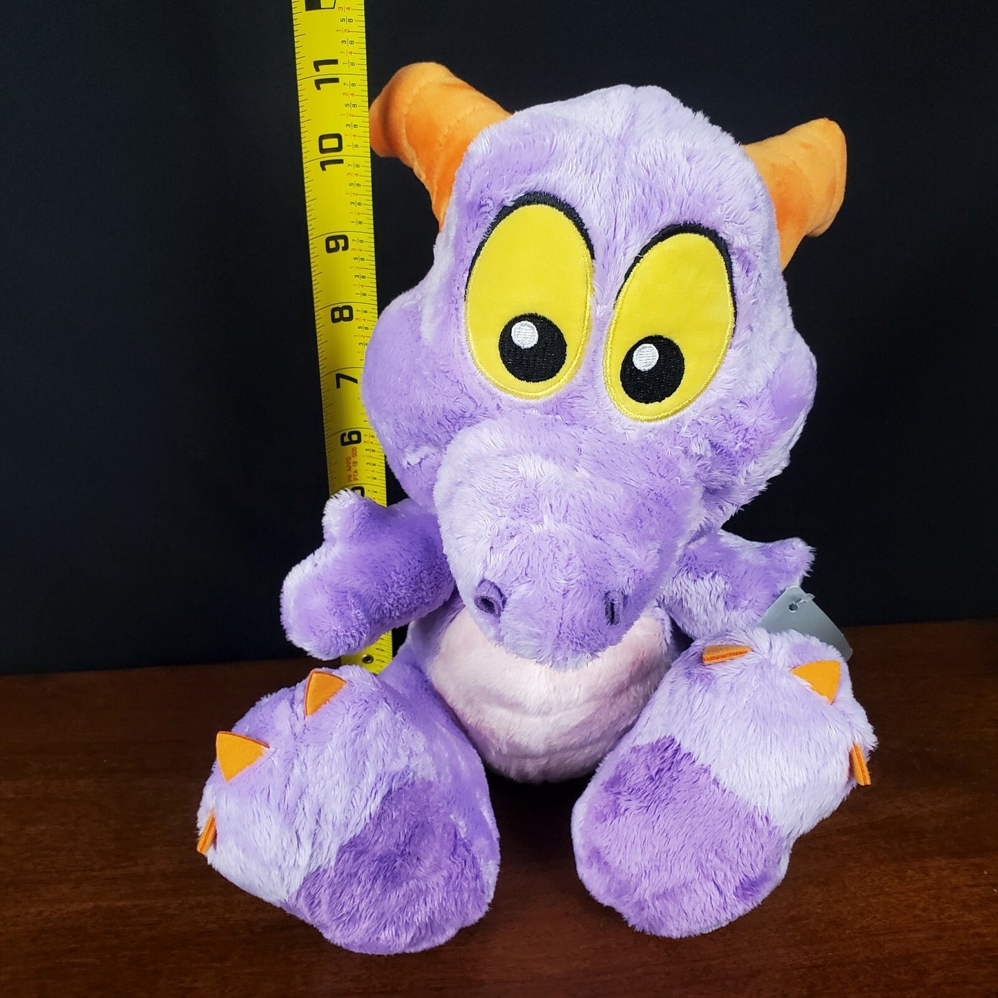 2020 Disney Parks Big Feet Foot Baby Figment Small 10'' Plush EPCOT Imagination