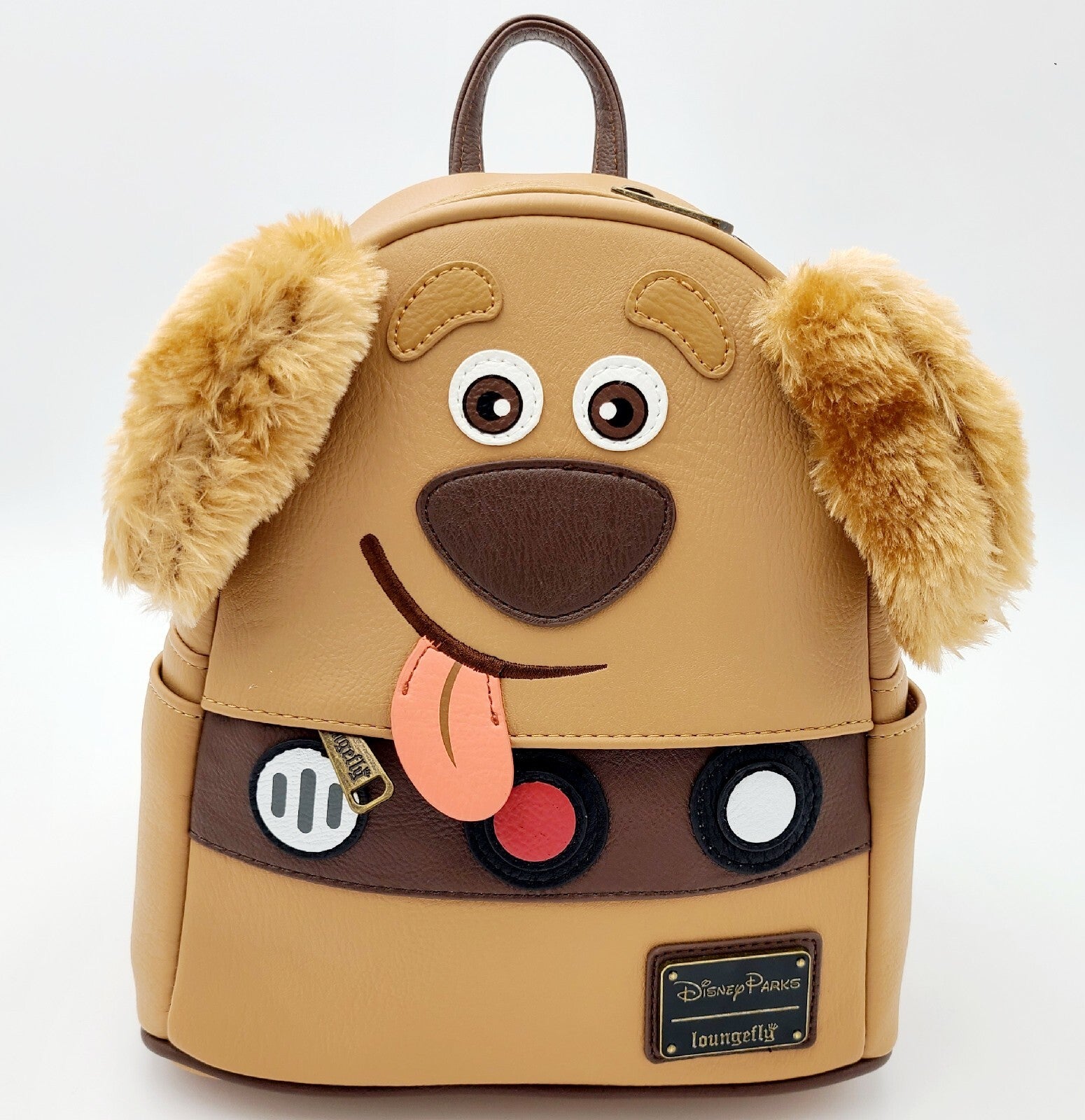 2023 Disney Parks Pixar UP Dug The Dog Mini Backpack Bag Loungefly NEW