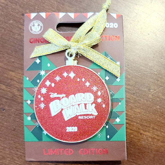 Disney Parks 2020 Christmas Gingerbread Collection Boardwalk Mickey Mouse LE Pin