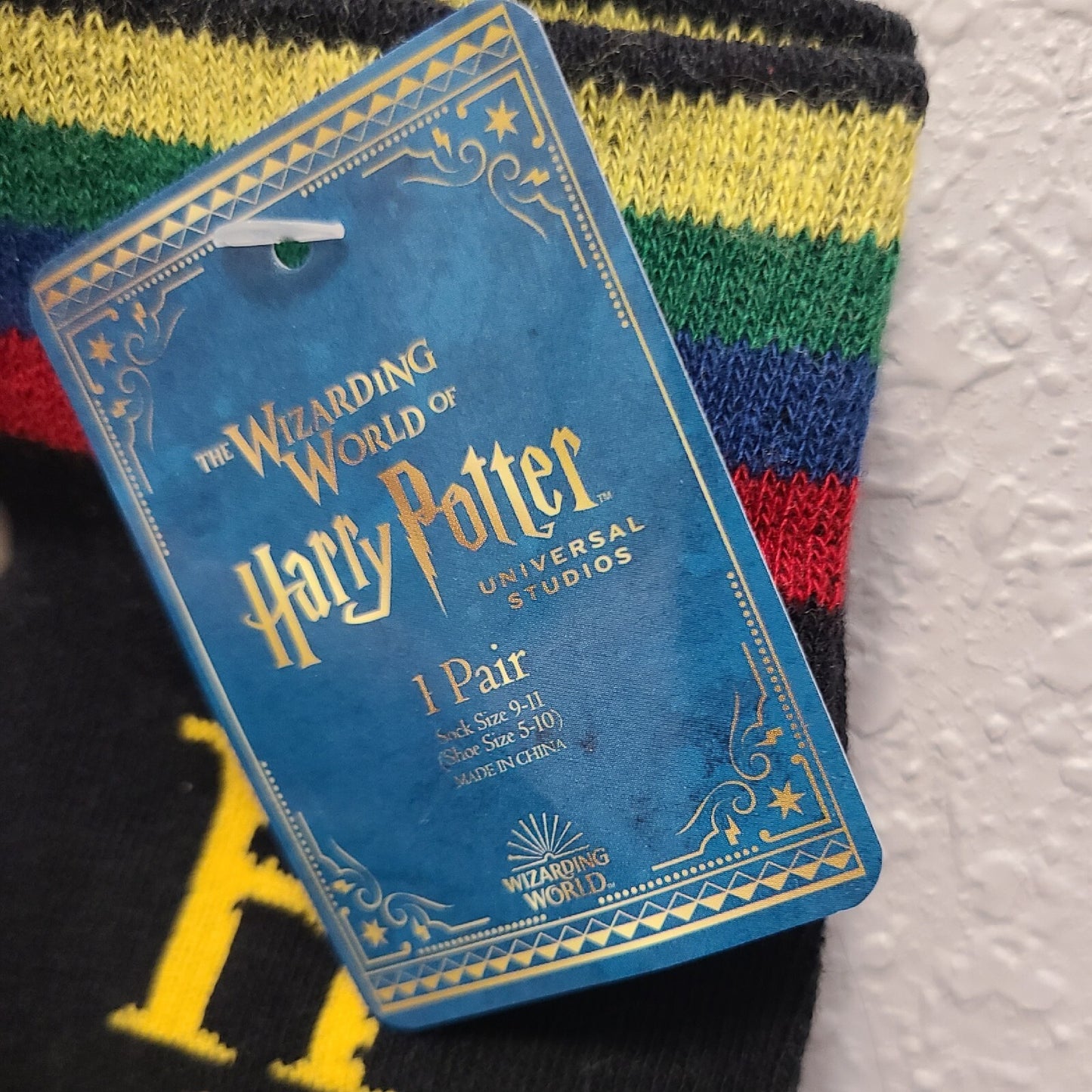 *Hogwarts Socks* Universal Studios Wizarding World Of Harry Potter New With Tag