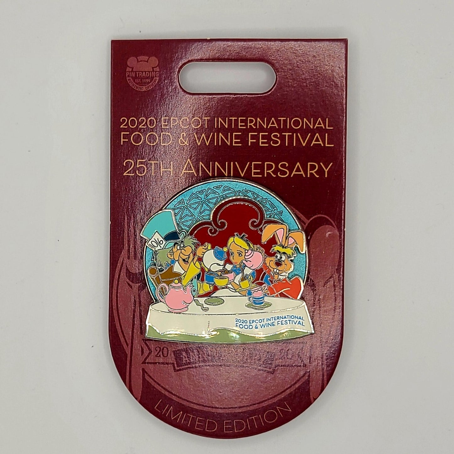 *3 Pin Set* Disney Parks 2020 EPCOT Food & Wine Festival LE Rescuers Alice Fairy