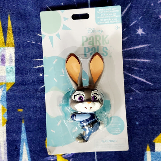 2023 Disney Park Pals Collectible Clip Figure Judy Hopps Zootopia Bunny Rabbit
