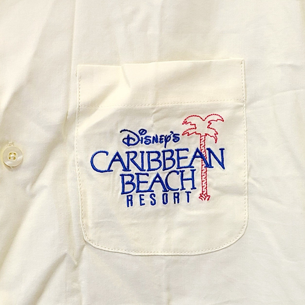 LARGE Disney World Park Caribbean Beach Resort Map Shirt Skyliner Mickey Minnie