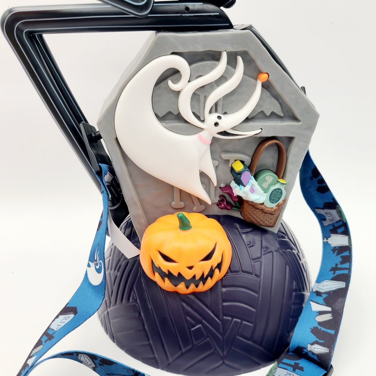 Disney Parks Jack Skellington Popcorn Bucket & Mayor Sipper Halloween Party set