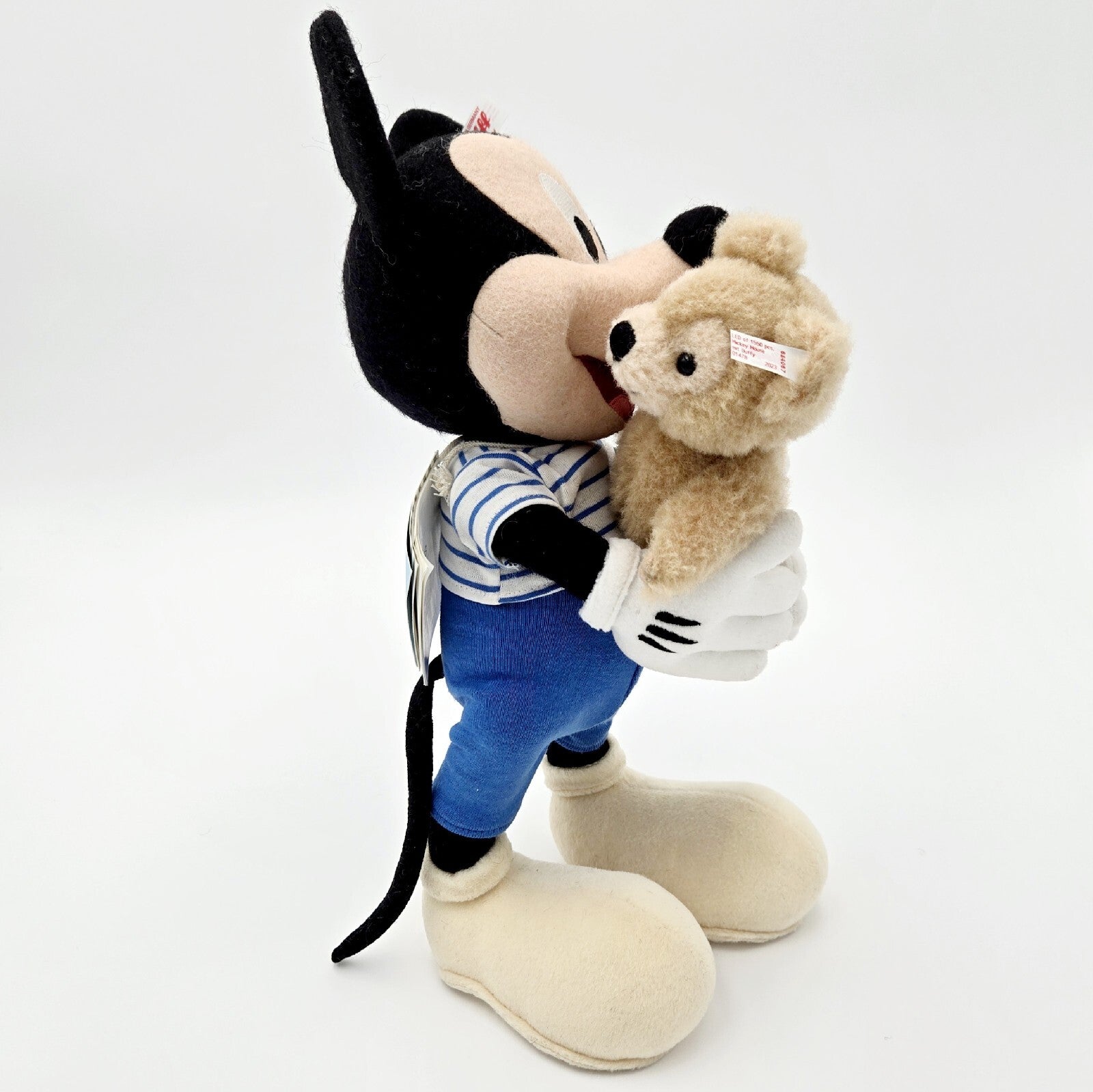 NEW Disney Parks X Steiff Mickey Mouse & Duffy Disney Bear Collectible LE 1550