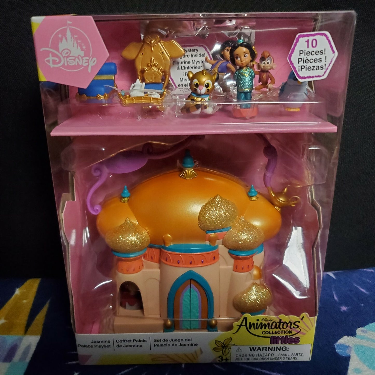 Disney Parks Animators' Littles Jasmine Palace Surprise Feature Playset Aladdin