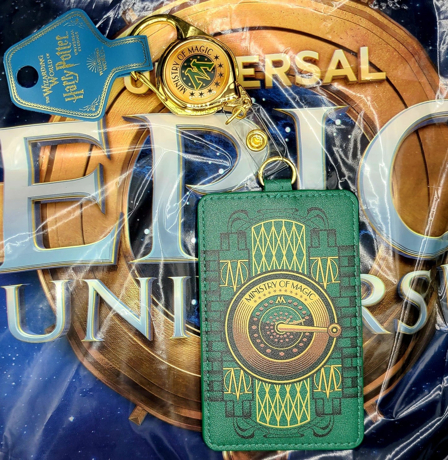 EPIC Universe Harry Potter Ministry of Magic Badge Reel Tag Universal Studios