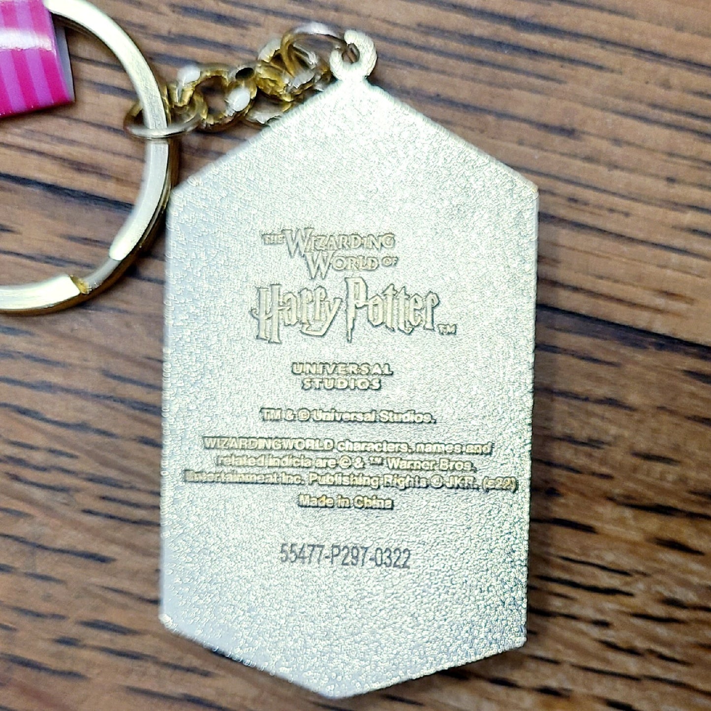 KEYCHAIN Universal Studios Honeydukes Harry Potter Bertie Botts Every Beans Box