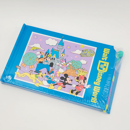 2025 Walt Disney World Parks Autograph Book & Pen Mickey Minnie Donald Goofy NEW