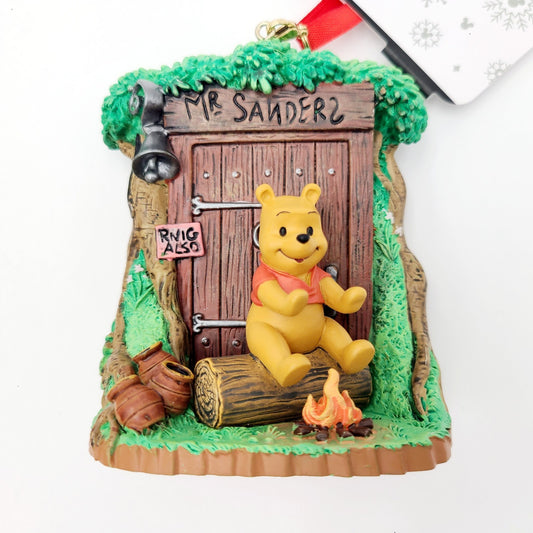 2024 Disney Parks Sketchbook Winnie The Pooh Hundred Acre Wood Home Ornament New