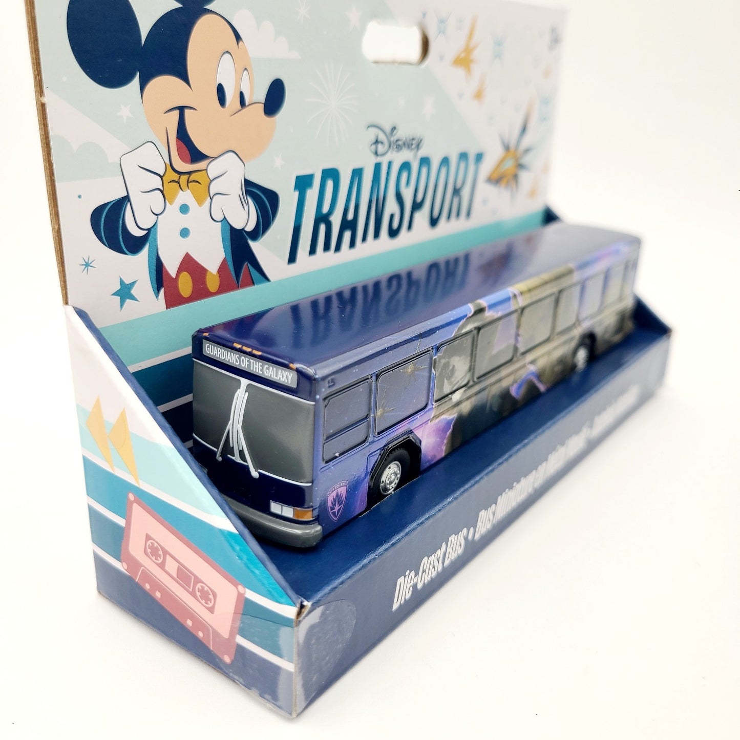 NEW 2025 Disney Parks Diecast Bus Transport Guardians Of The Galaxy Wrap Groot
