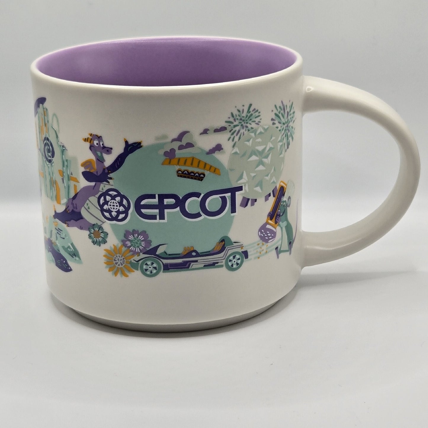 *EPCOT Full Size Mug* 2024 Disney Park Starbucks Discovery Series Figment Coffee