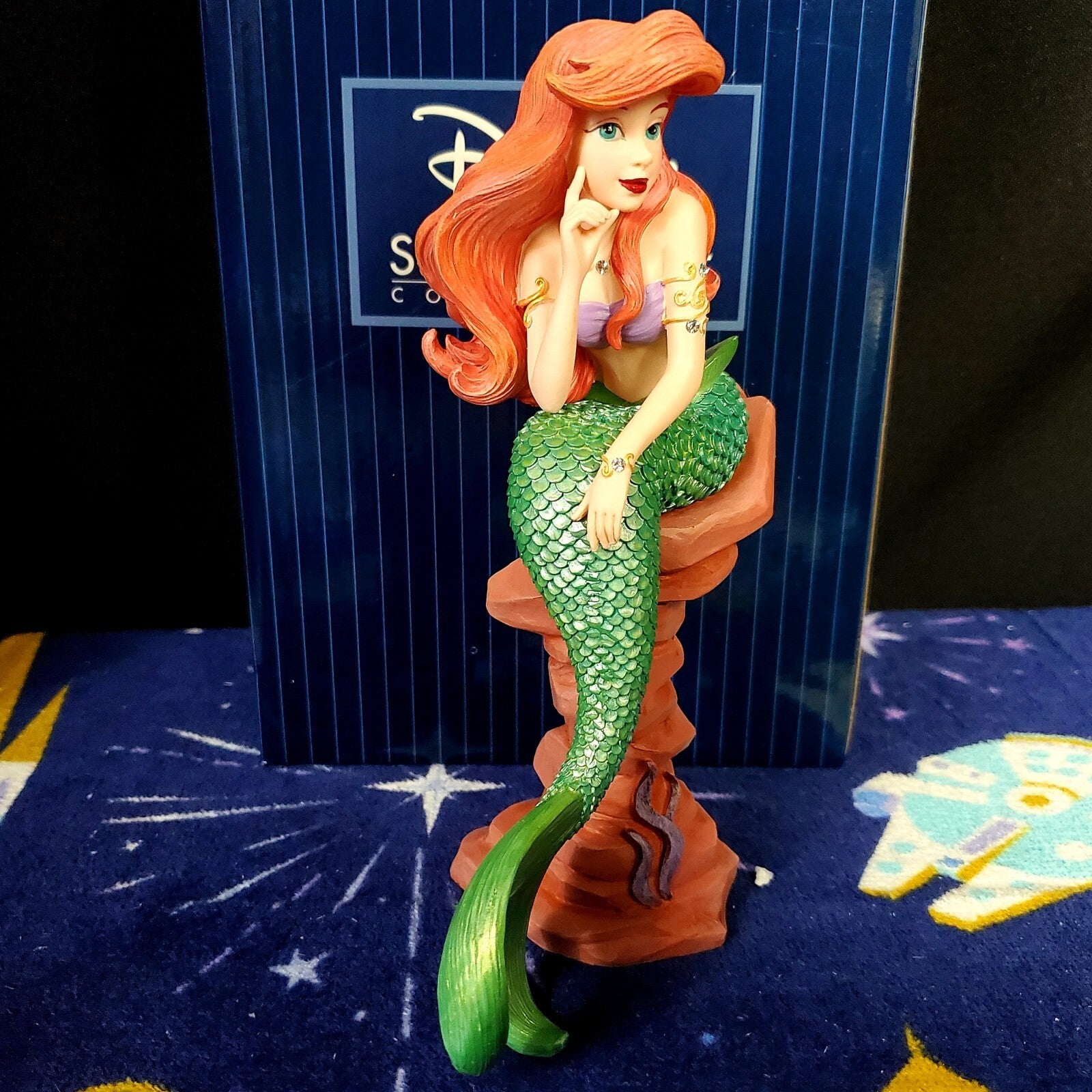 NEW Disney Parks Showcase Enesco Princess Ariel Figurine 6005685 Little Mermaid