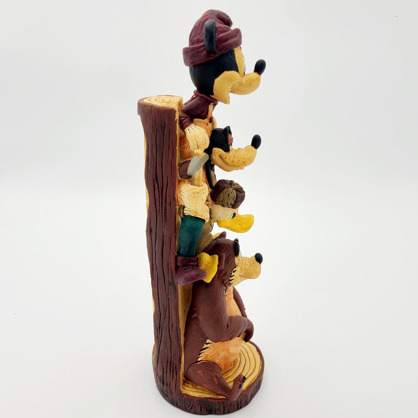 Disney Parks Wilderness Lodge Resort Mickey & Friends Totem Pole 12" Figurine