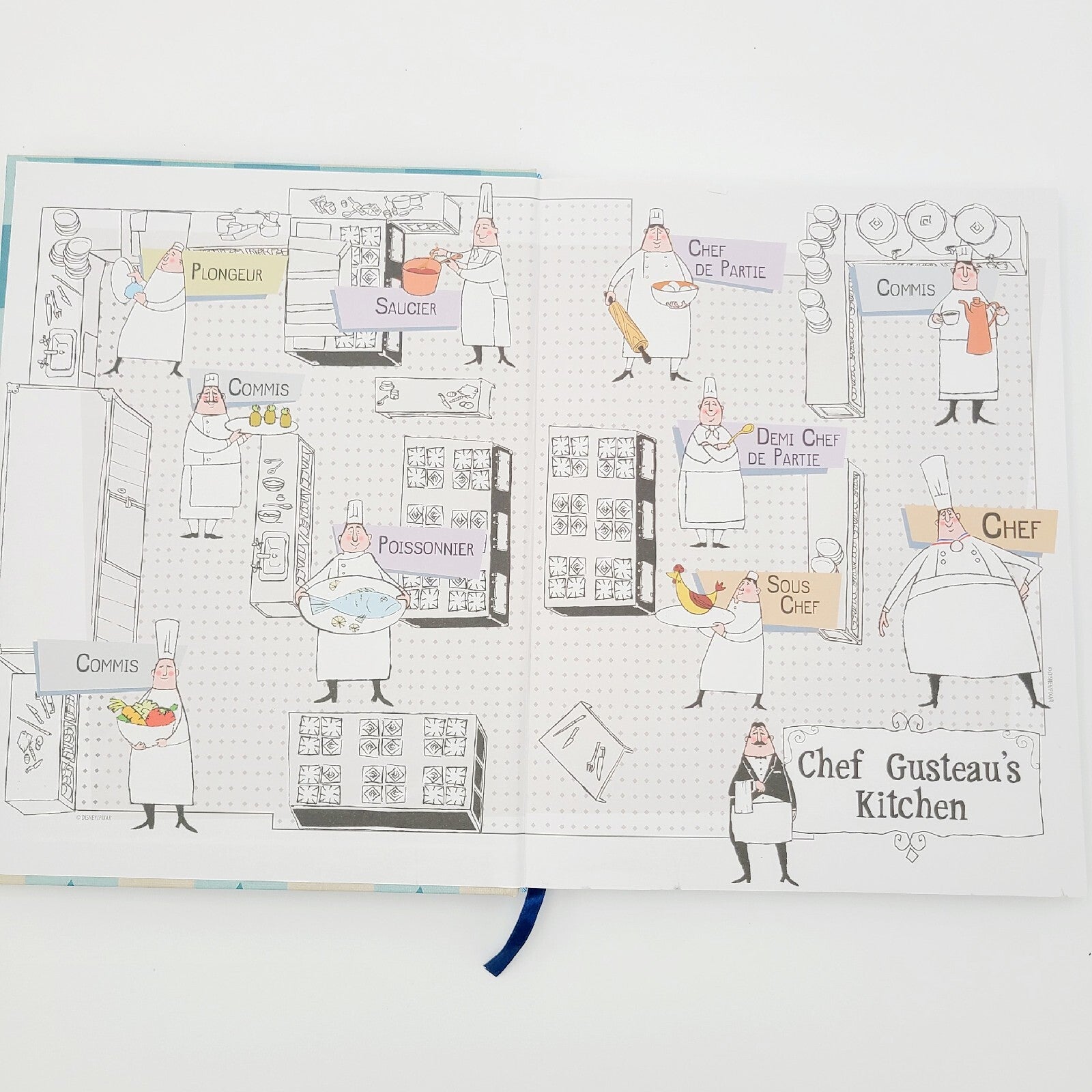 Disney Parks Ratatouille Auguste Gusteau's Anyone Can Cook Replica Journal Remy