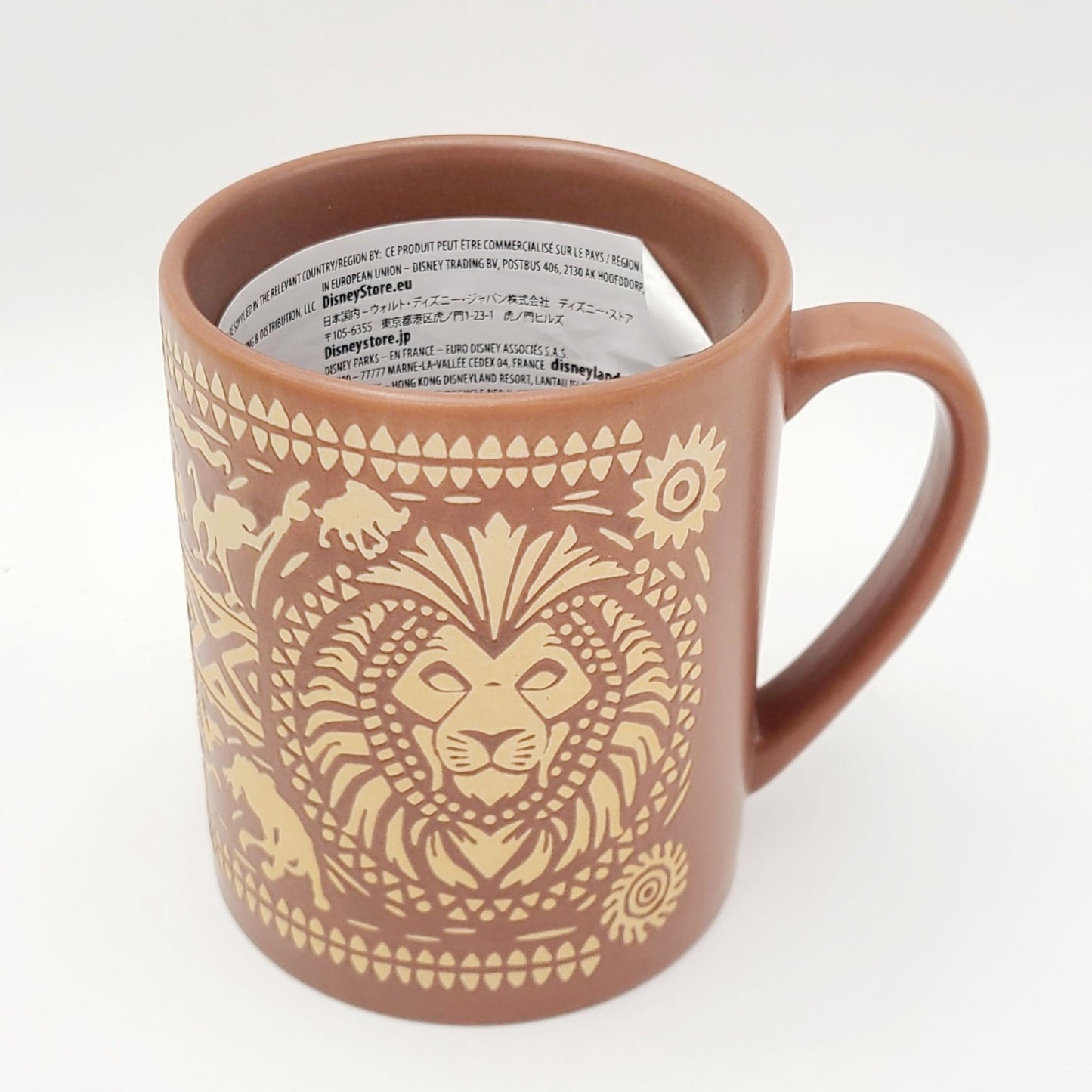 2025 Disney Parks Animal Kingdom Lion King 3D Mug Coffee Cup Timon Pumba Simba
