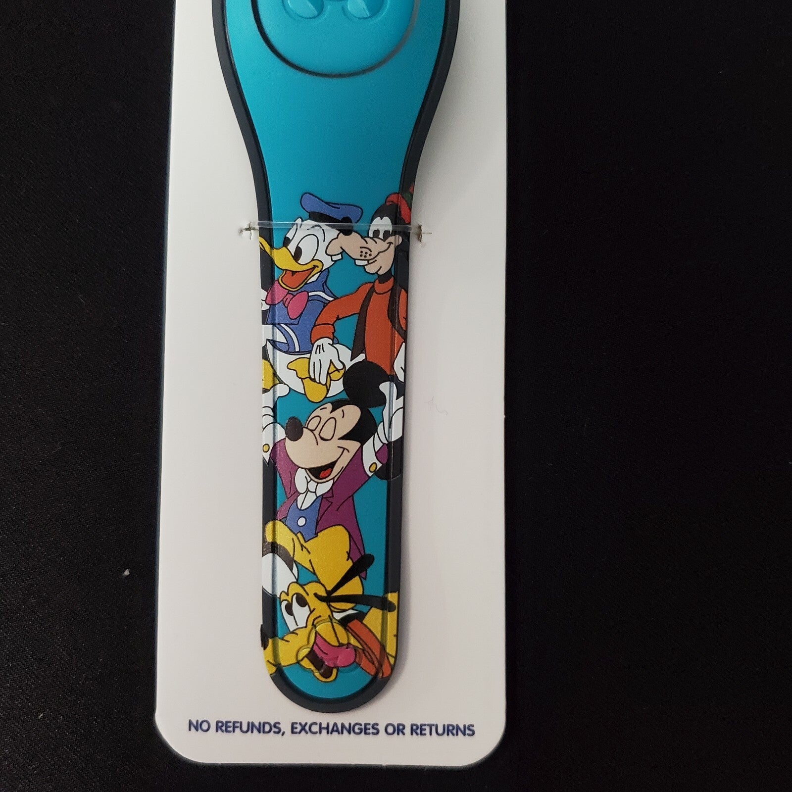 2021 Disney World 50th Anniversary Vault Magic Band LR Brer Bear Pooh Fab 5 Blue