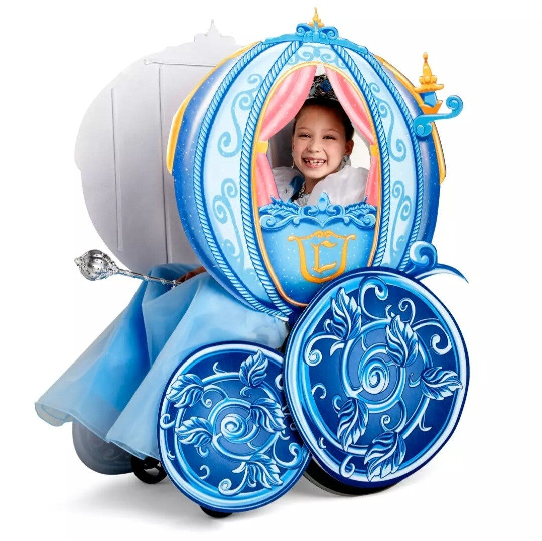 Disney Disguise Halloween Cinderella Fabric Coach Wheelchair Costume Cover NEW