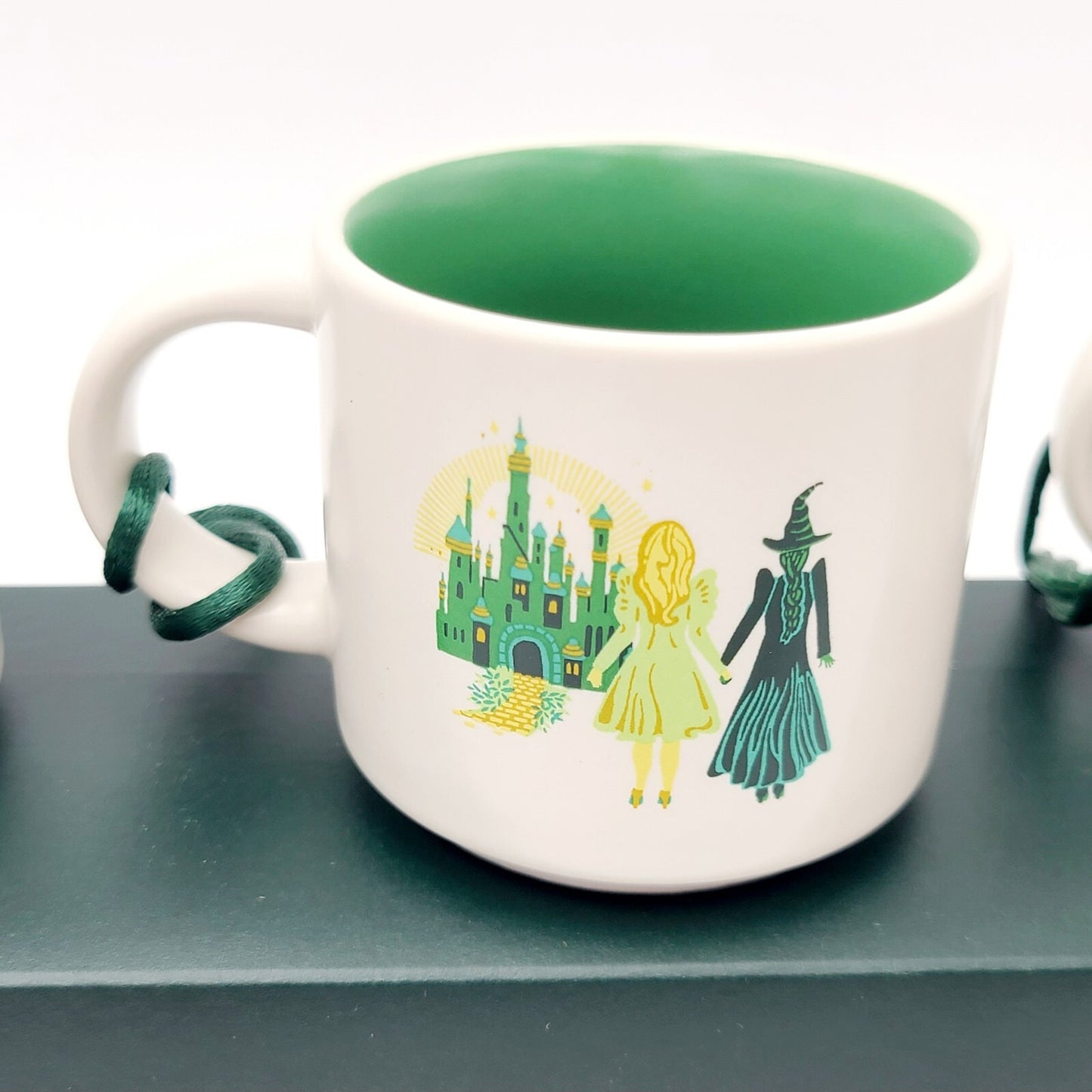 *Set of 3 Wicked ORNAMENT Mug* 2024 Universal Studios Starbucks Discovery Series