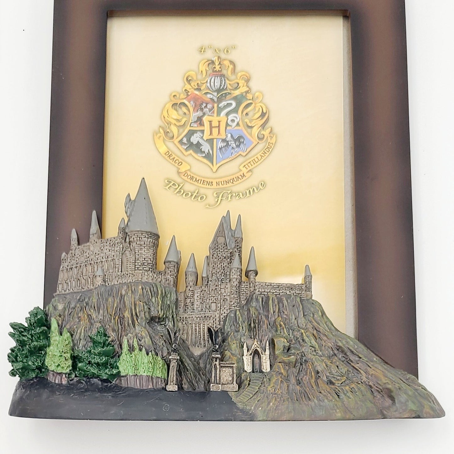 NEW Universal Studio Harry Potter World Hogwarts Castle Photo Picture Frame 4x6