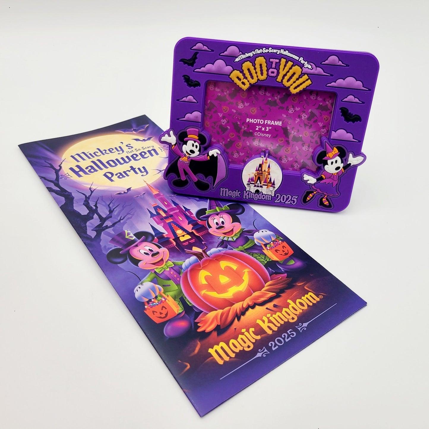 2025 Disney Parks Mickey’s Not So Scary Halloween Party Magnet Photo Frame 2x3”