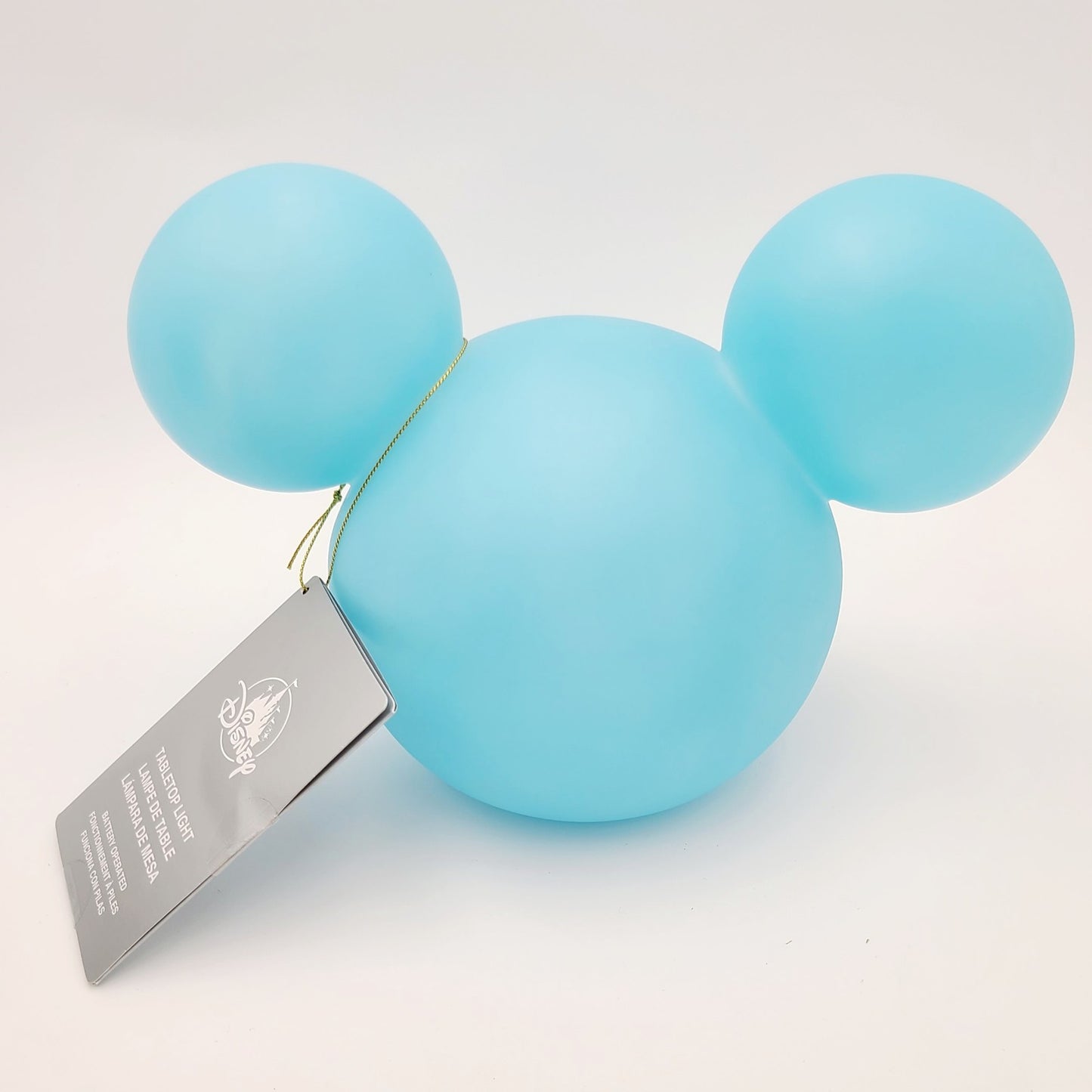 Disney Parks Mickey Mouse Icon Tabletop Light Lamp Home Collection Summer Fun