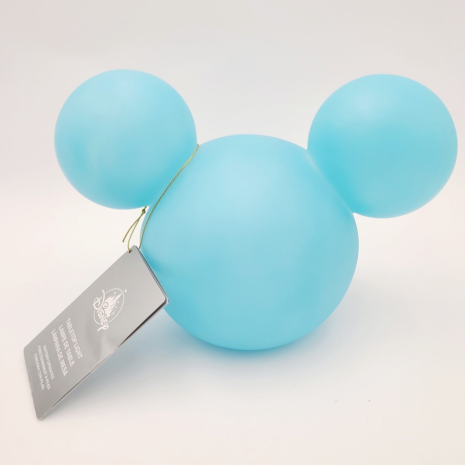 Disney Parks Mickey Mouse Icon Tabletop Light Lamp Home Collection Summer Fun