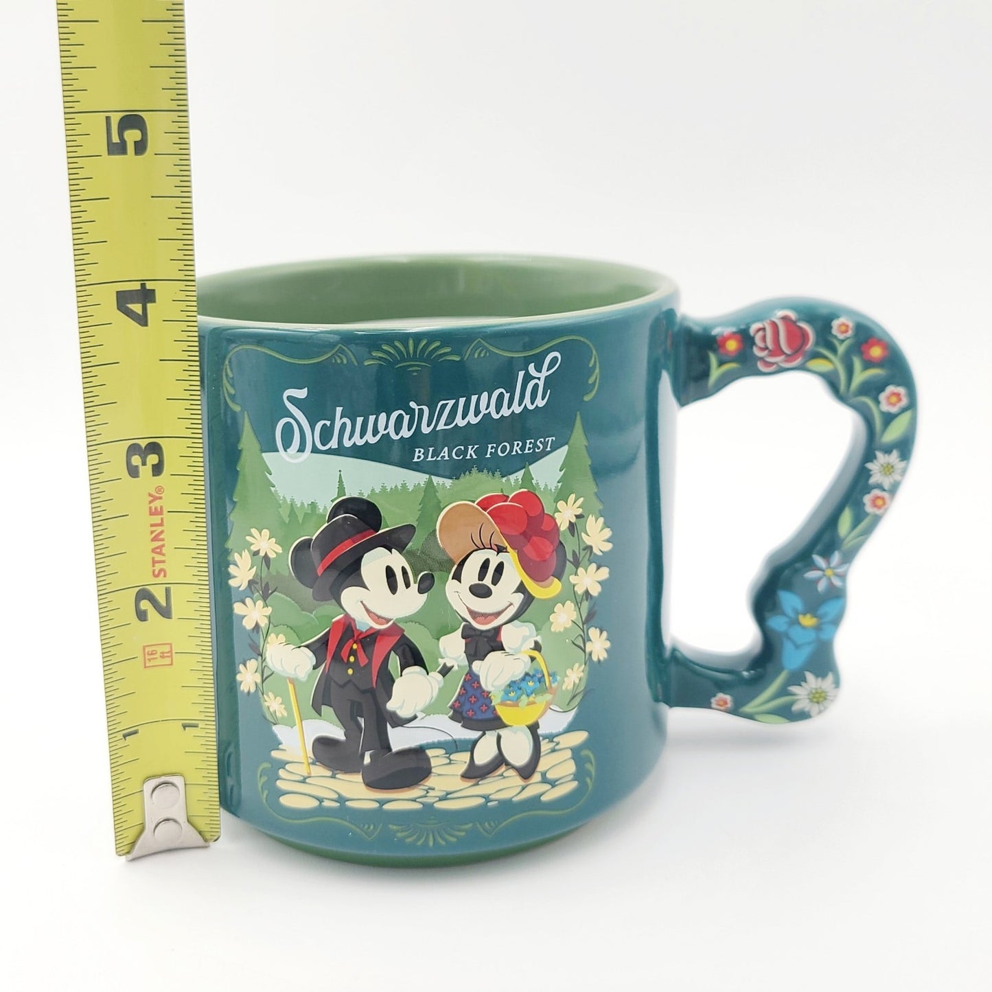 2025 Disney Parks Epcot Germany Black Forest Mickey Minnie Mouse Coffee Mug 16oz