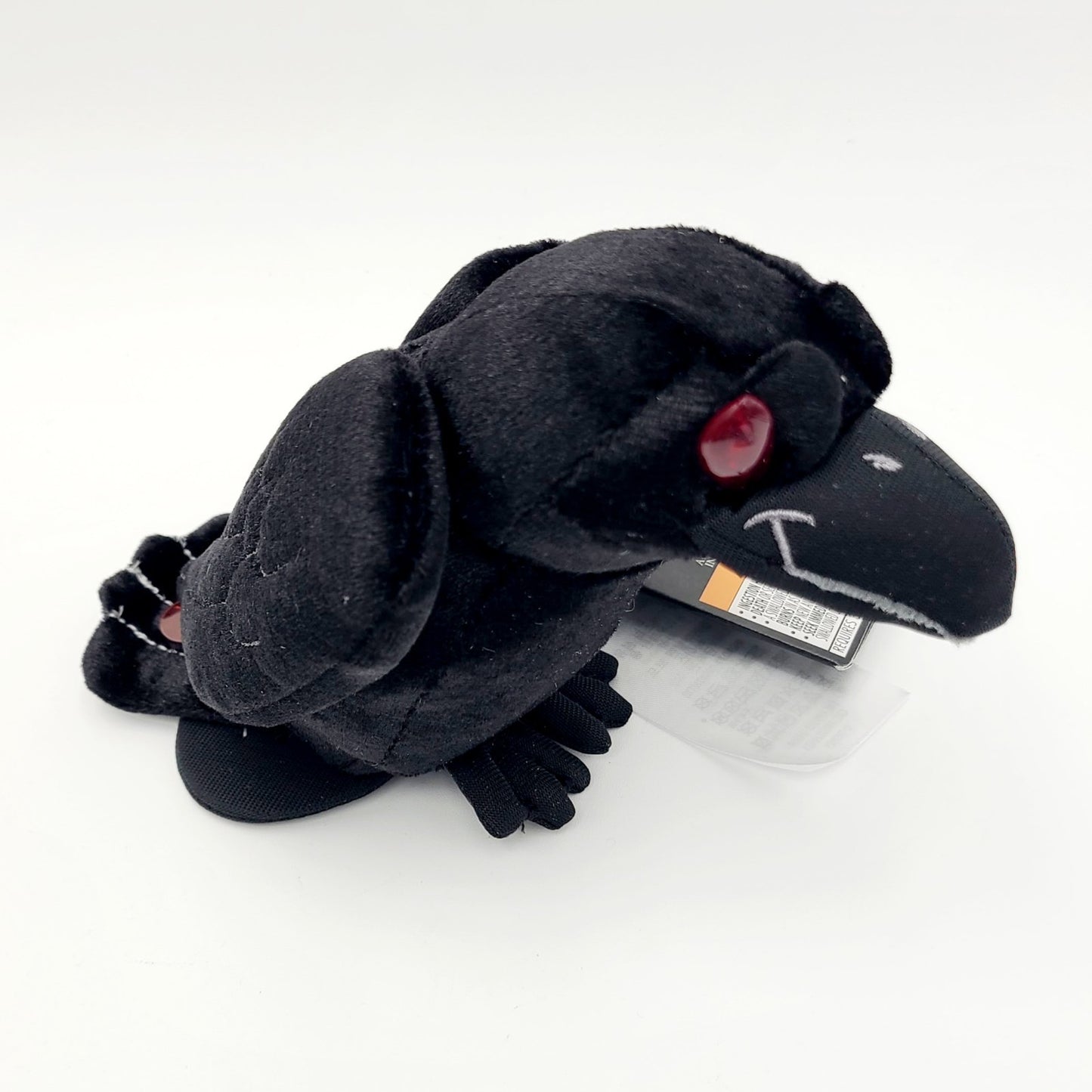 Disney Parks 2024 The Haunted Mansion Raven Light-Up Magnetic Shoulder Plush Toy
