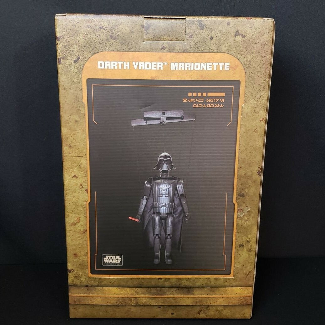 2021 Walt Disney World Parks Star Wars Galaxy's Edge Darth Vader Marionette NEW