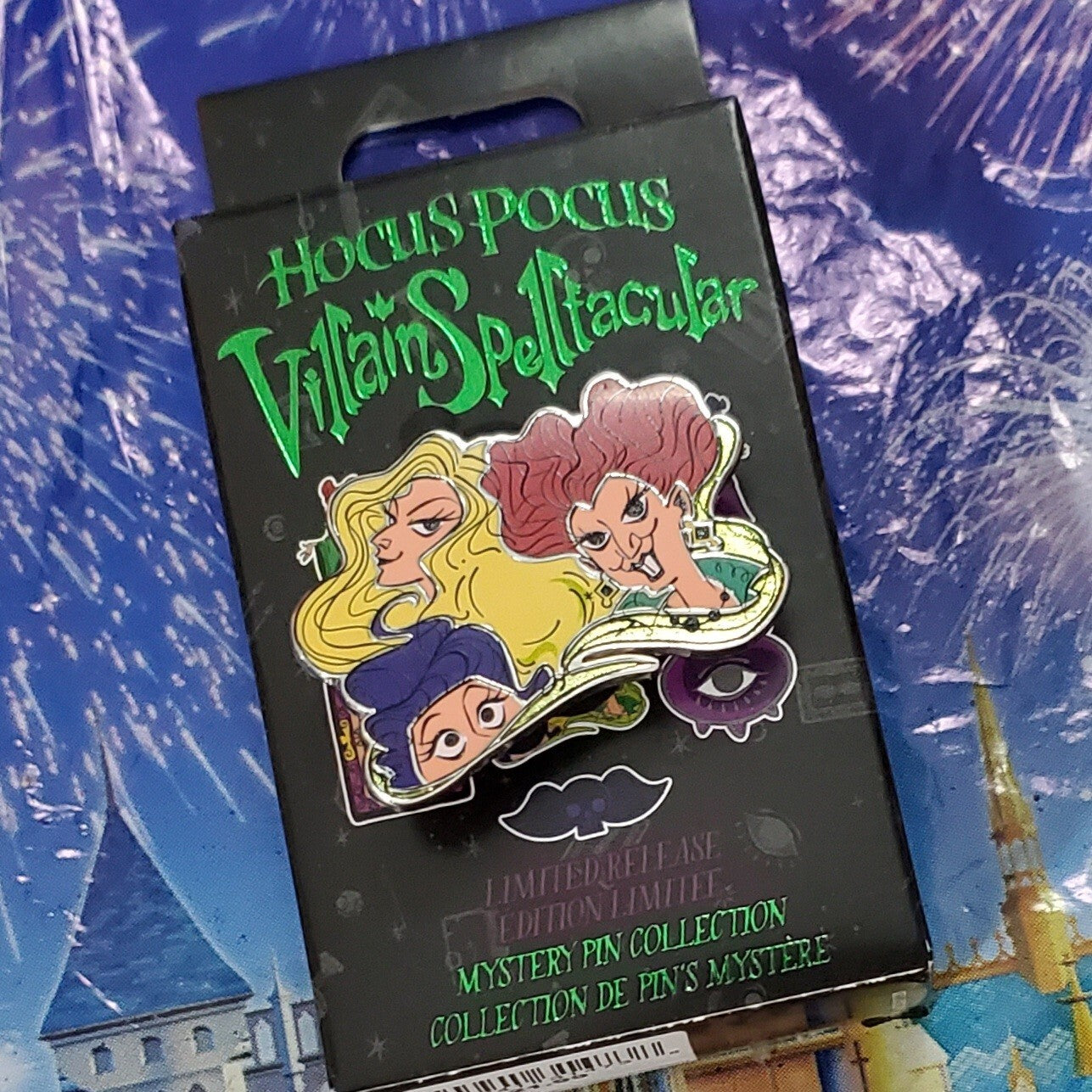 *5 Pin Set* Disney Parks 2021 Halloween Hocus Pocus Villain Spelltacular Mystery