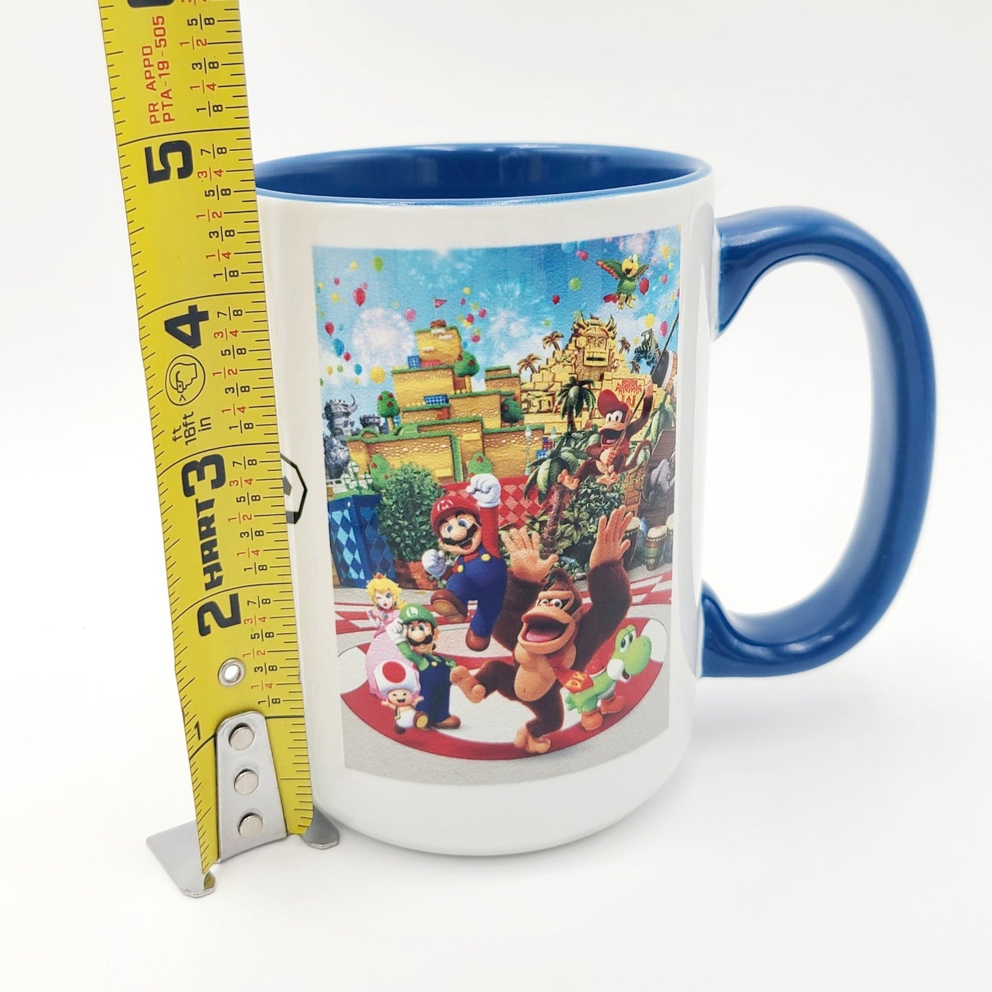 Universal Studios EPIC Super Nintendo World Multi Character Mug Cup Mario Donkey