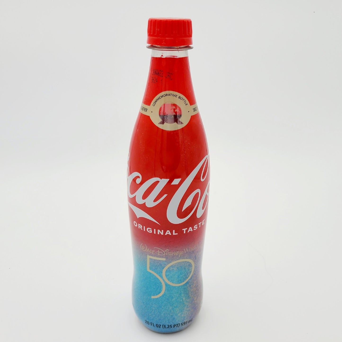 Walt Disney World Parks 50th Anniversary Coke Coca Cola Commemorative Bottle Set