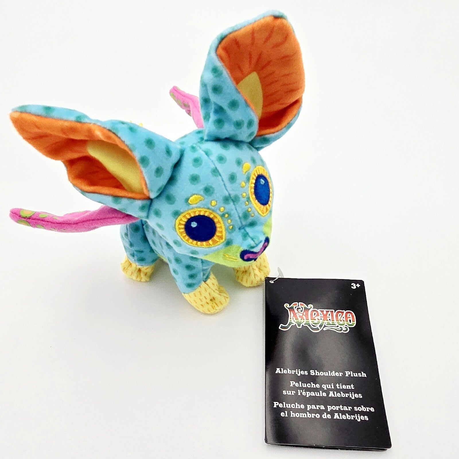 Disney World Parks Pixar Coco Alebrijes Blue Magnetic Shoulder Pal Mexico EPCOT
