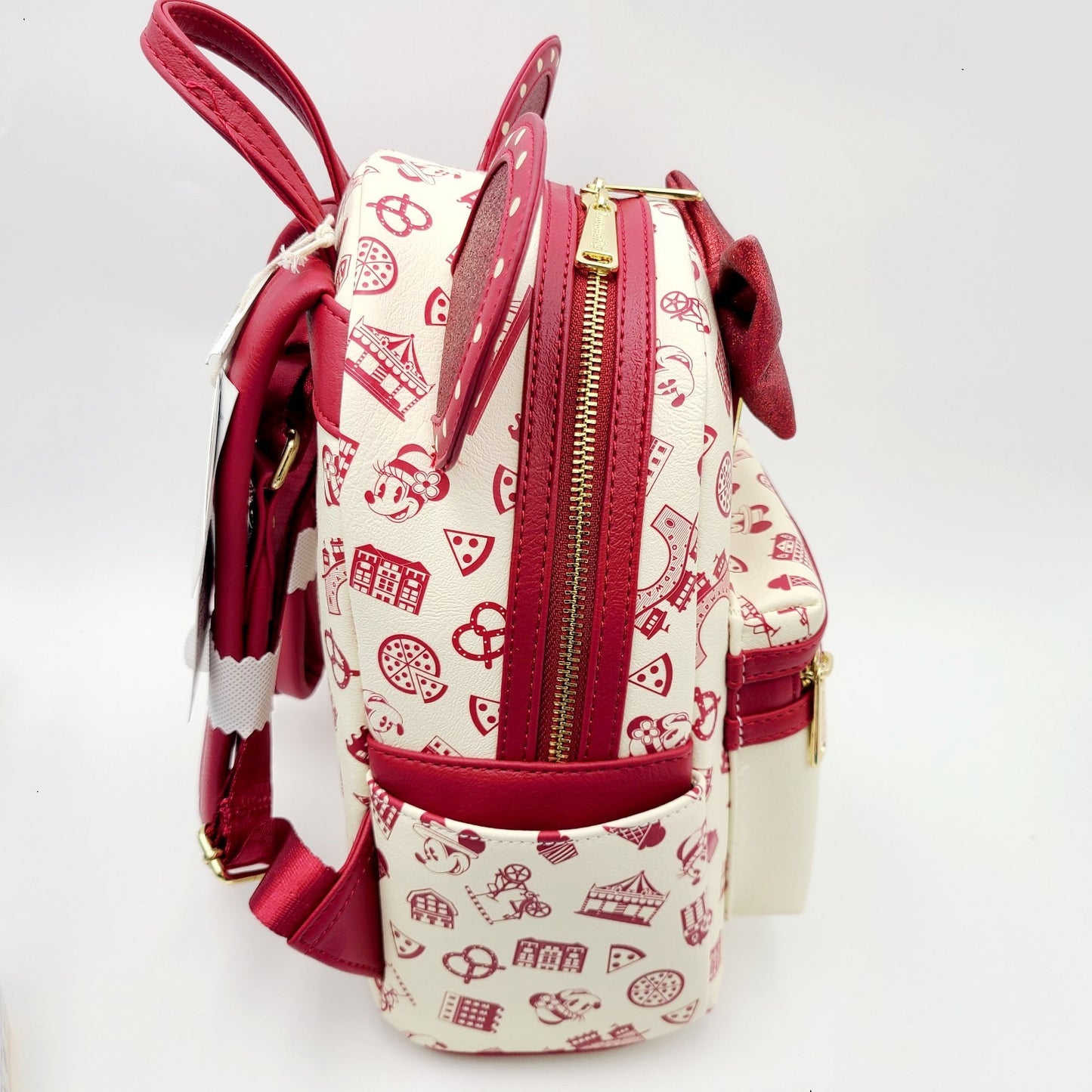 SCENTED Walt Disney World Park Boardwalk Resort Loungefly Backpack Mickey Minnie