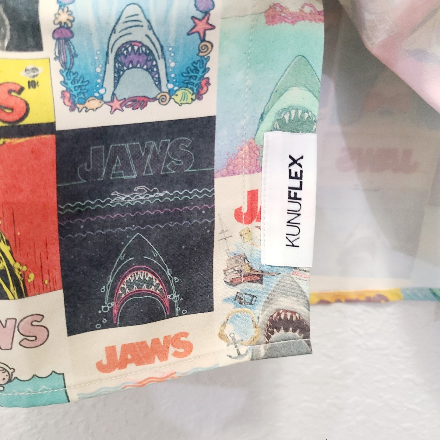 Rsvlts LARGE 2025 Universal Studios JAWS 50th Anniversary Shirt Kunuflex NEW