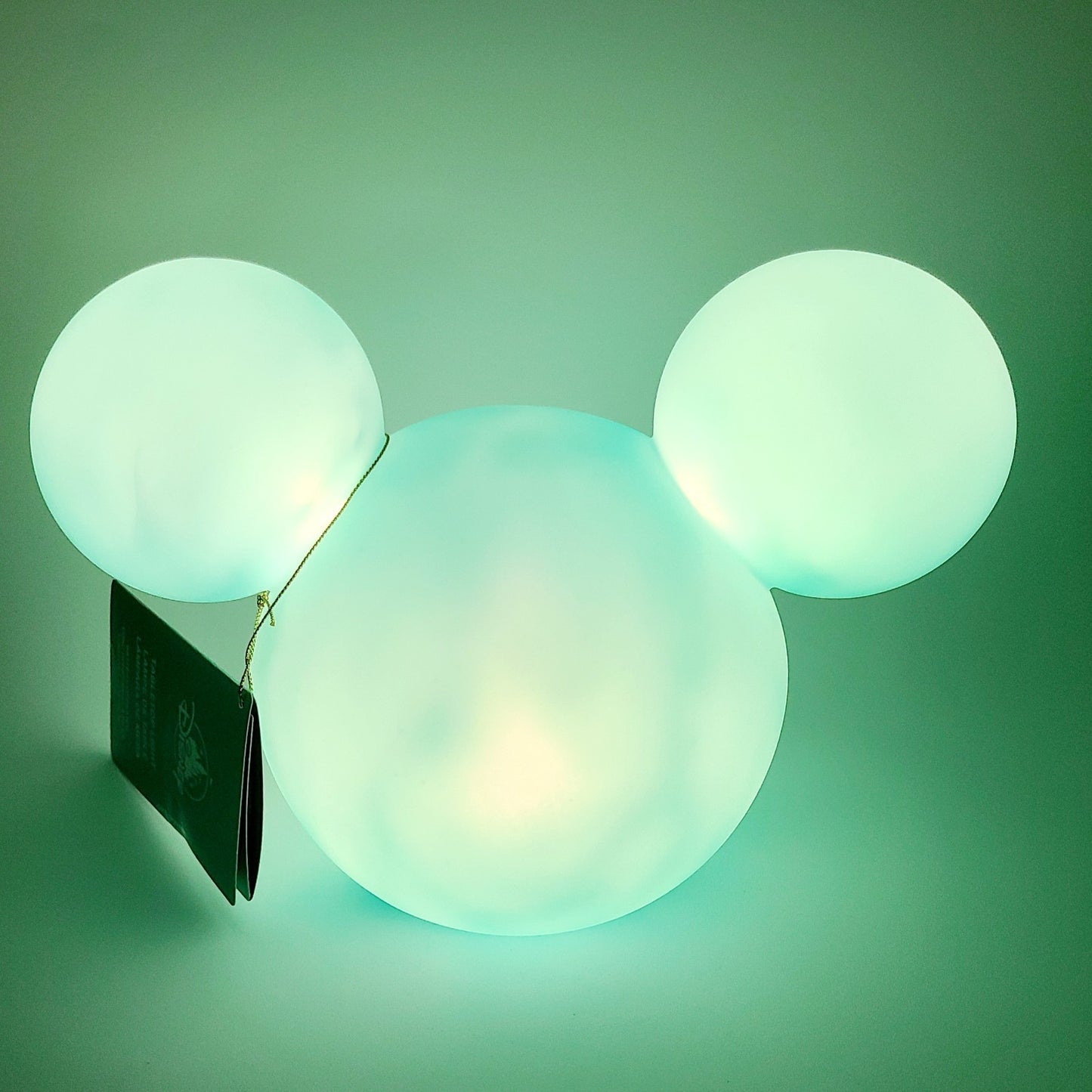 Disney Parks Mickey Mouse Icon Tabletop Light Lamp Home Collection Summer Fun