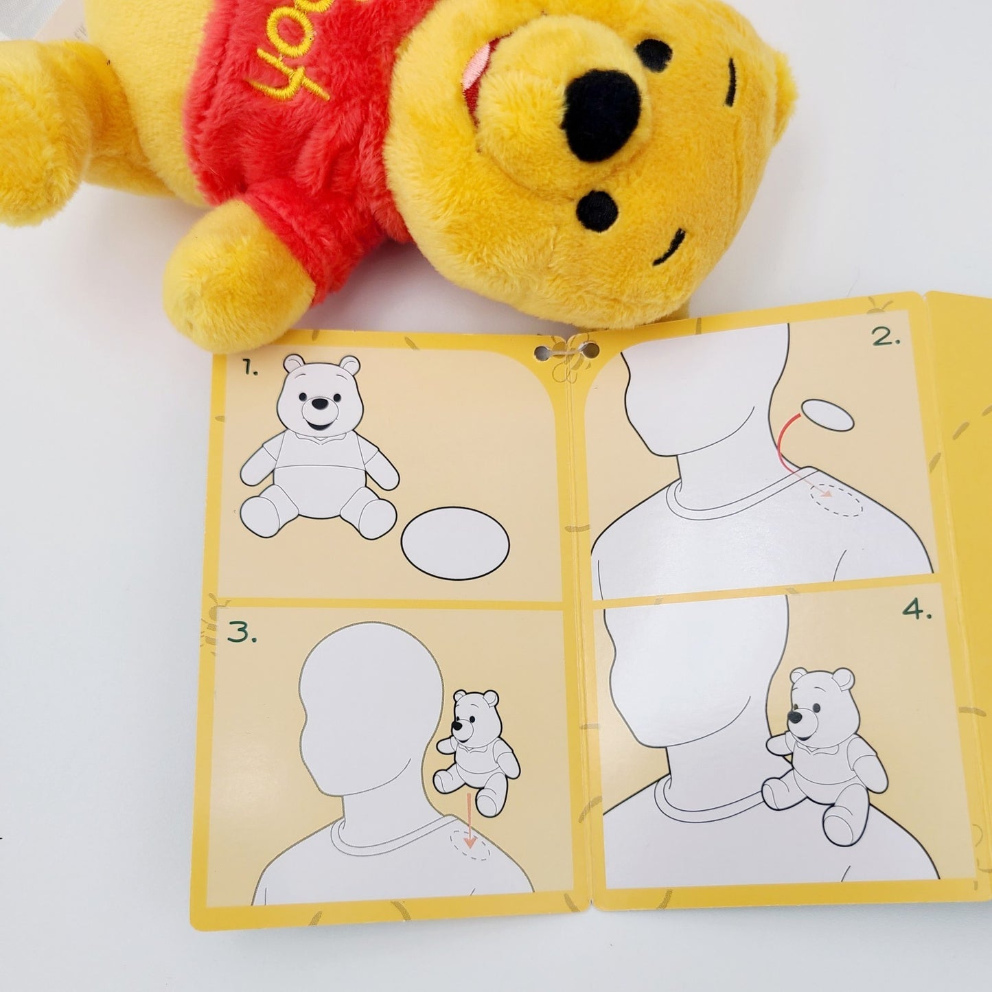 NEW 2026 Walt Disney World Parks Winnie The Pooh Shoulder Pal Plush Toy WDW