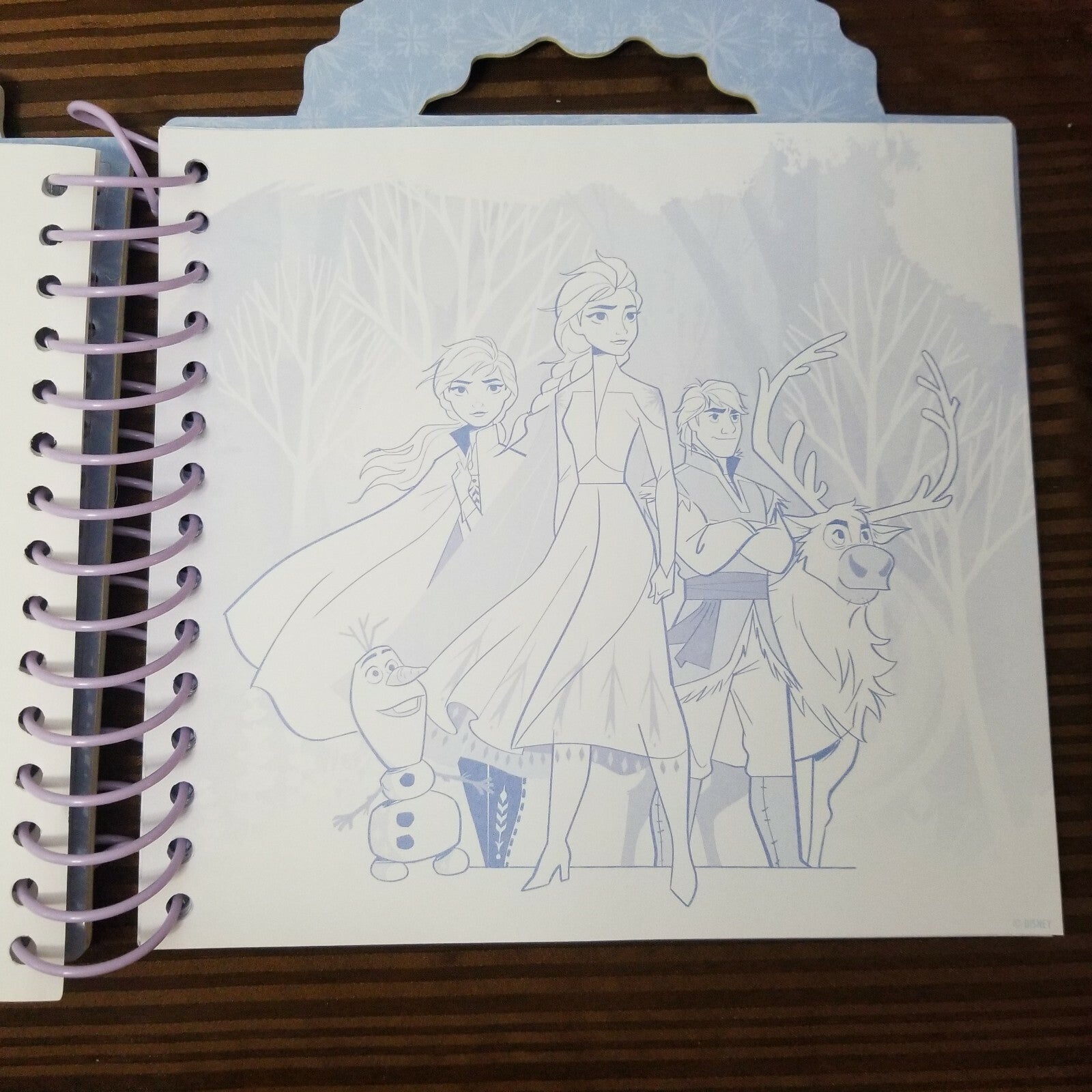 Disney Parks Frozen 2 Activity Book Stationery Art Kit School Supplies Elsa Anna