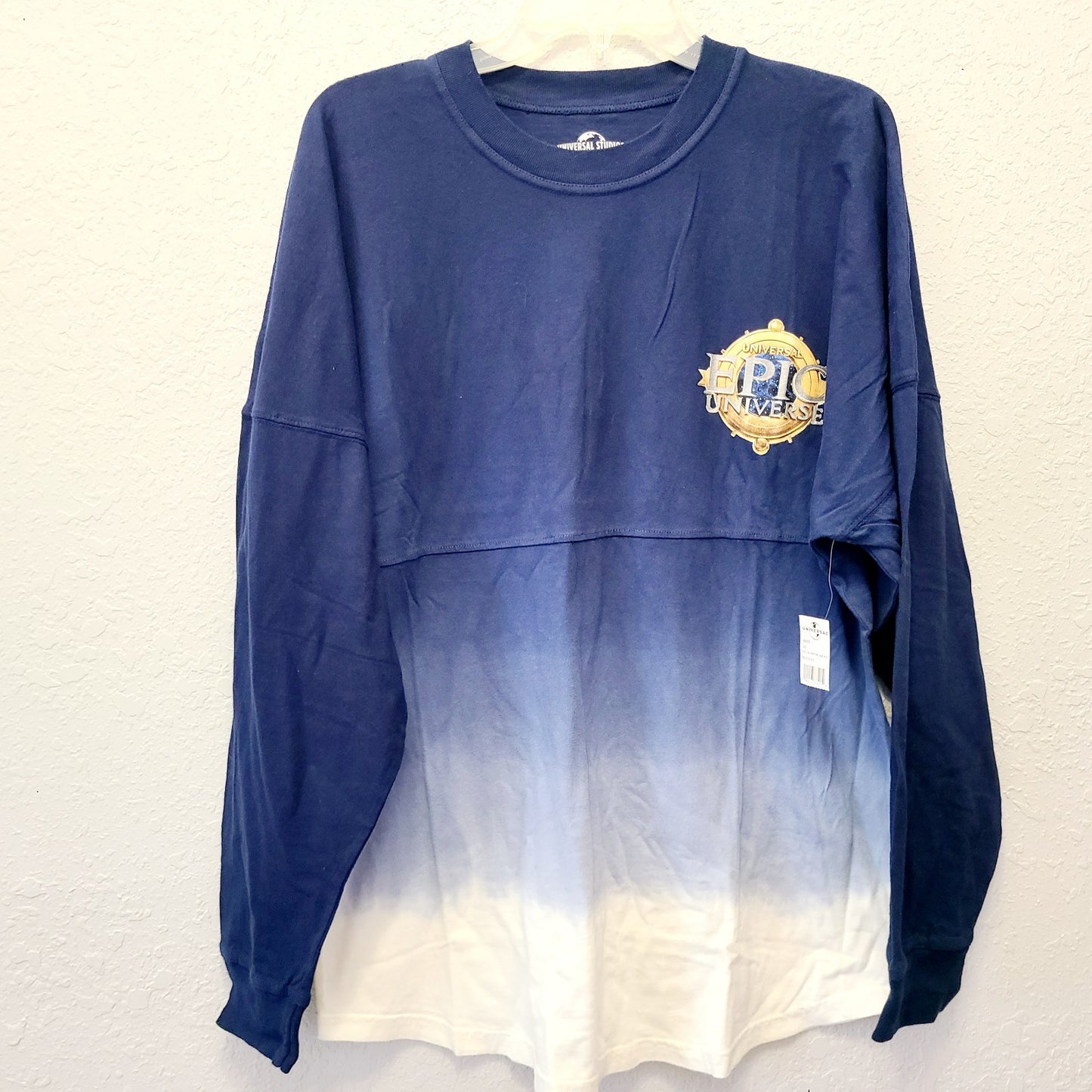 LARGE Universal Studios EPIC Universe Navy Blue Spirit Jersey Orlando Florida