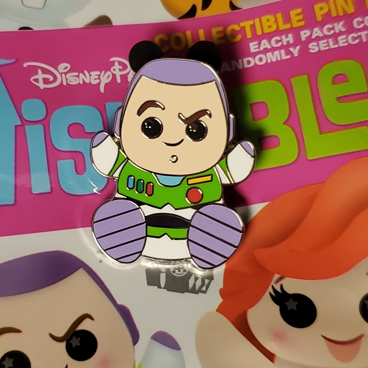 *BUZZ LIGHTYEAR Pin* 2021 Disney Parks Wishables Series 1 Trading Toy Story NEW