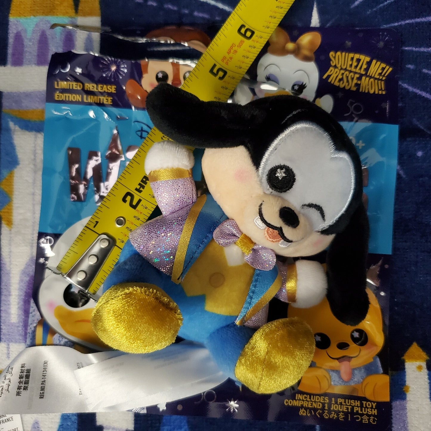 *GOOFY* 2021 Walt Disney World Parks 50th Anniversary Wishables Plush Toy NEW