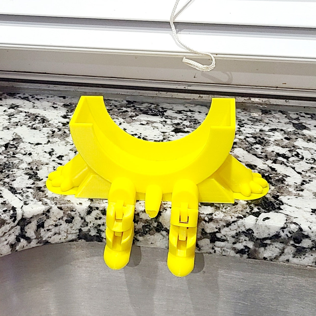*Choose Color* 3D Printed Sponge Daddy Holder Kitchen Organization Smiley Face
