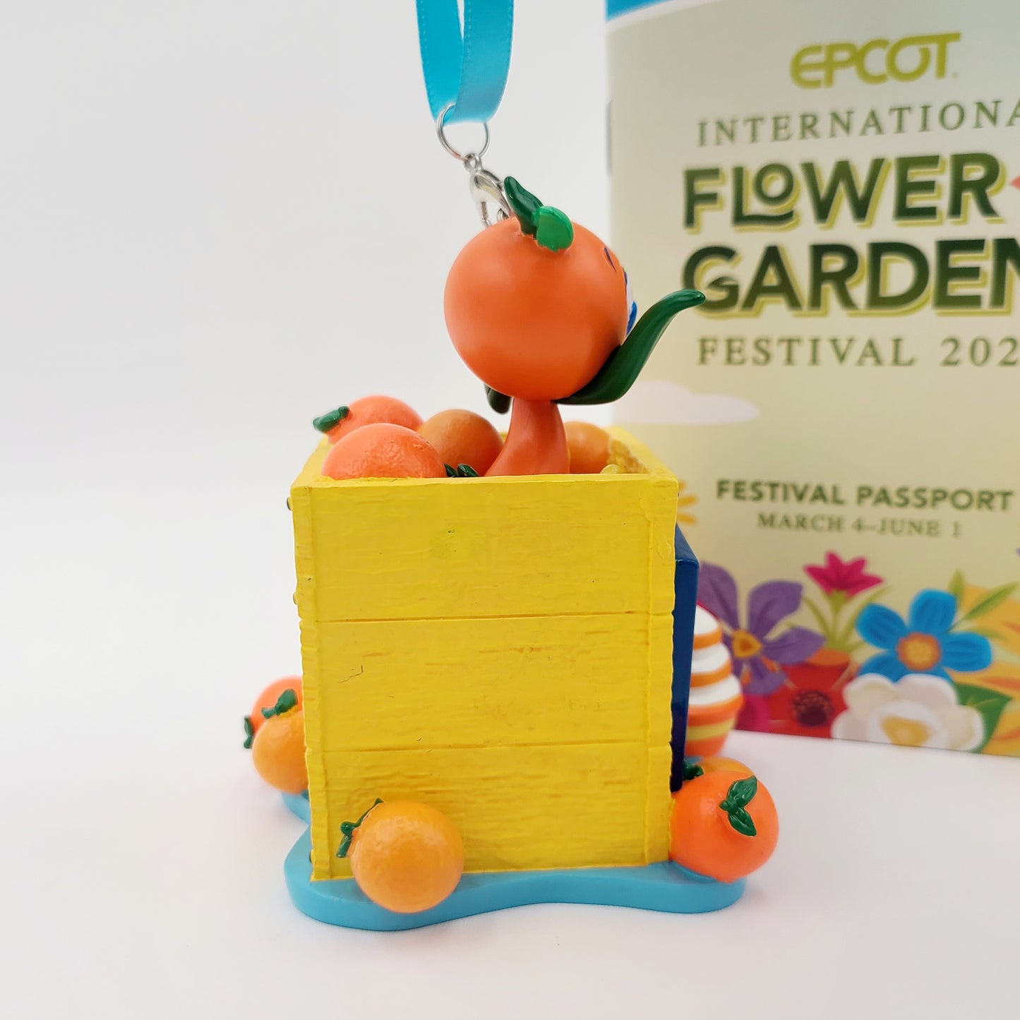 2026 Walt Disney World Parks Epcot Flower Garden Festival Orange Bird Ornament