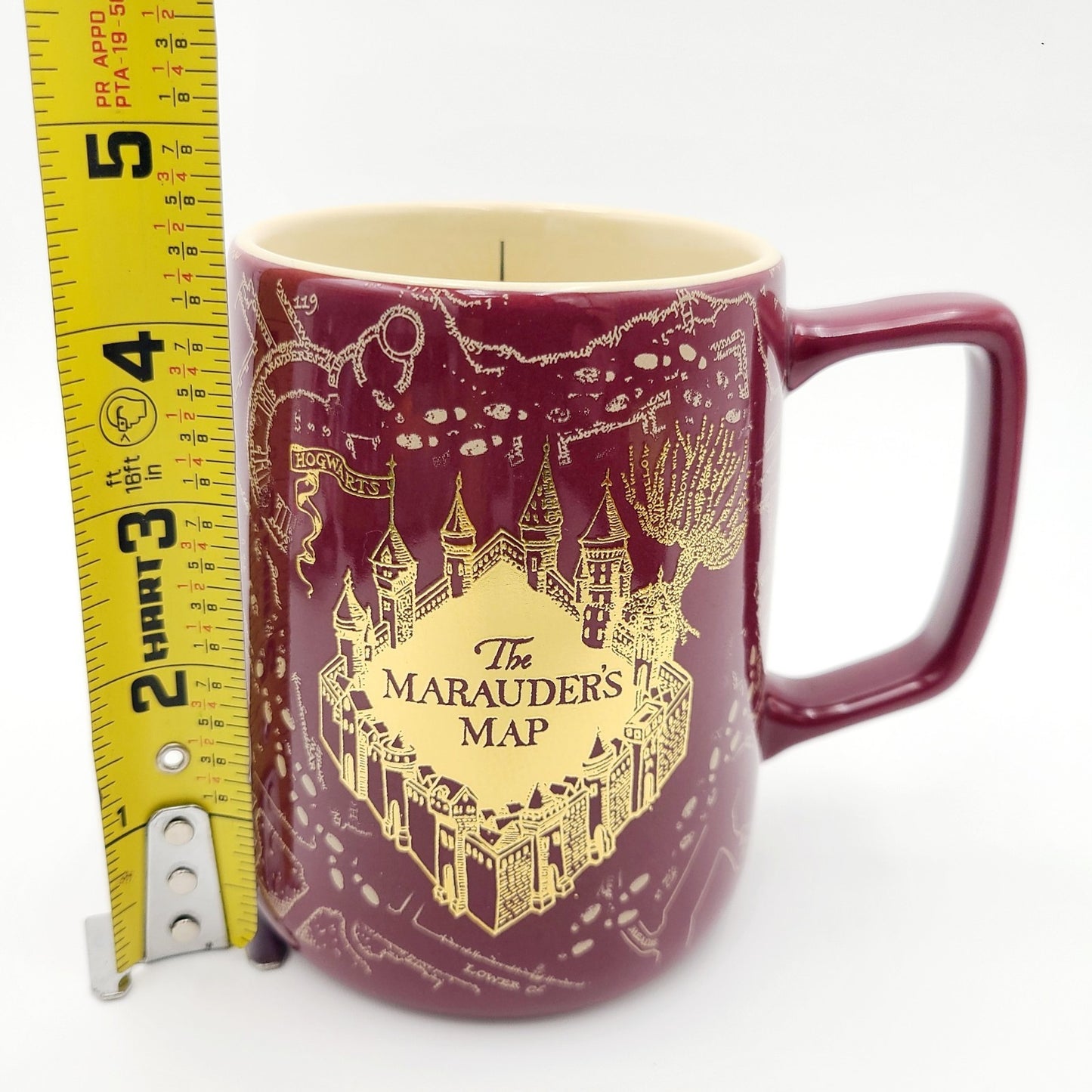 *Marauder's Map Mug* Wizarding World Harry Potter Universal Studios Coffee RED